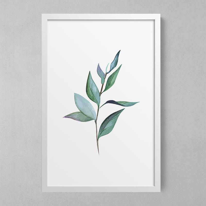 Quadro Decorativo Flor - Em Canvas
