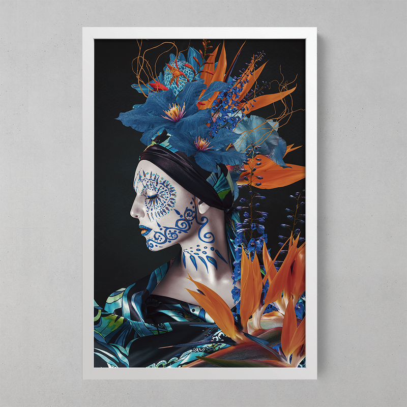 Quadro Decorativo Colagem- Em Canvas