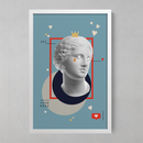 Quadro Decorativo ARTE CONTEMPORÂNEA- Em Canvas