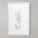 Quadro Decorativo Linhas - Em Canvas