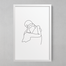 Quadro Decorativo Linhas - Em Canvas