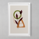 Quadro Decorativo PLANTAS ABSTRATAS- Em Canvas
