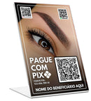 DISPLAY DE PVC SO FRENTE TIPO L