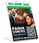 DISPLAY DE PVC SO FRENTE TIPO L