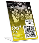 DISPLAY DE PVC SO FRENTE TIPO L