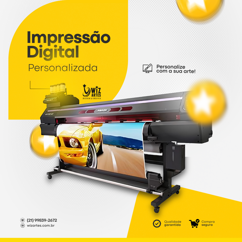 Impressão Digital - Ideal P/ Pequenas Tiragens