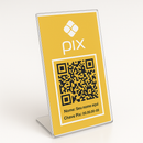 PLACA PIX, INSTA, WIFI EM ACRÍLICO