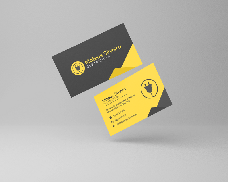 Cartão de Visita Comercial