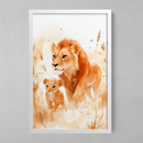 Quadro Decorativo Animais - Em Canvas