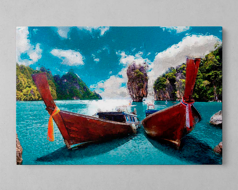 Quadro Decorativo  Lugares - Em Canvas