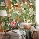 Lambe Lambes Botânicos Floral Vintage