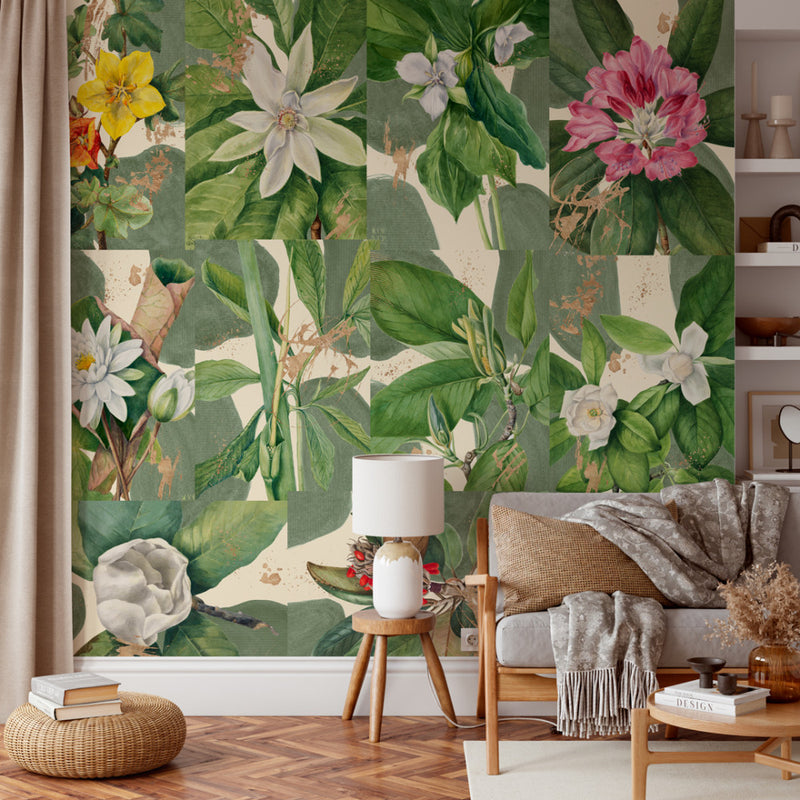 Lambe Lambes Floral Vintage Gold