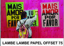 Lambe lambe cartaz Minimo 20m²