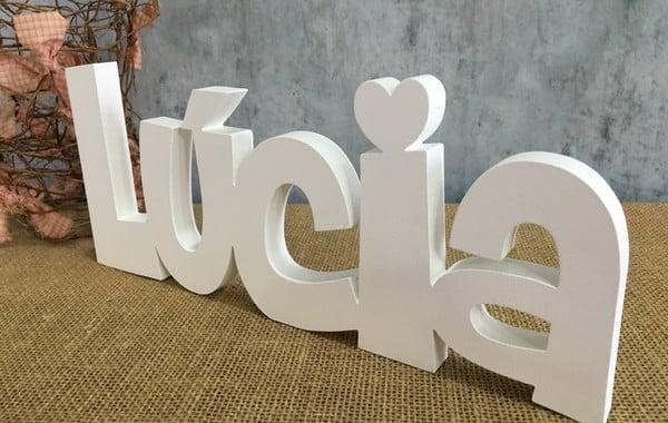 Letreiro Nome Decorativo Personalizado