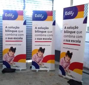 BANNER, ROLL UP , FAIXAS LONA